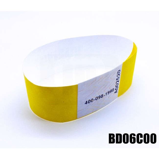 BD06C00 Braccialetti Tyvek ® personalizzati thumbnail