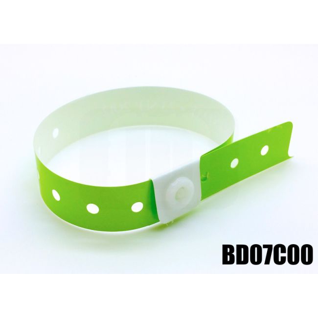 BD07C00 Braccialetti plastificati a colori e codici a barre thumbnail