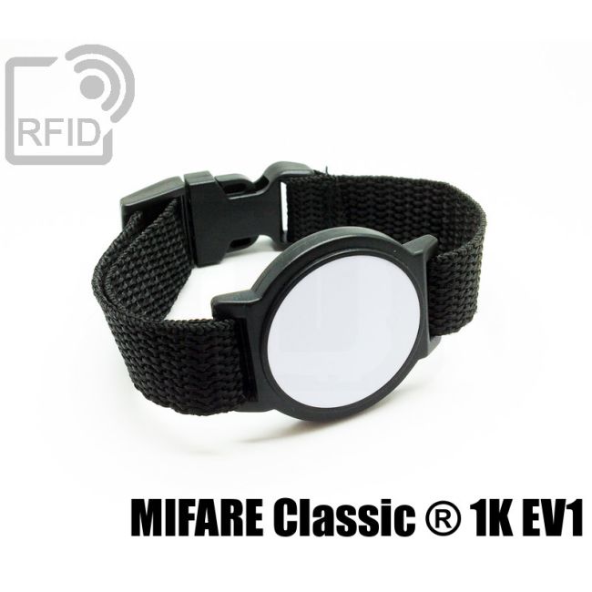 BR01C08 Braccialetti RFID ABS tondo Mifare Classic ® 1K Ev1 thumbnail