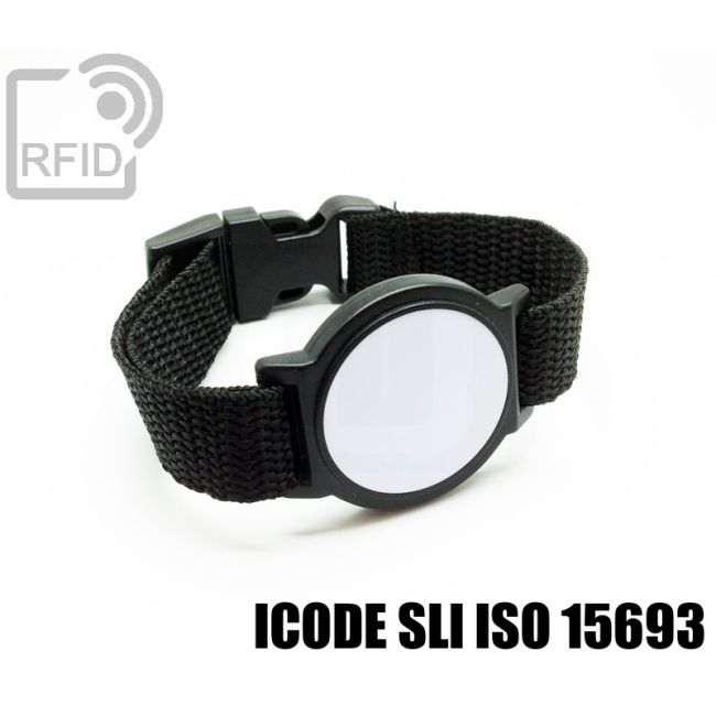 BR01C11 Braccialetti RFID ABS tondo NFC ICode SLI iso 15693 thumbnail