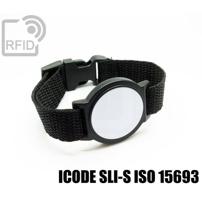 BR01C52 Braccialetti RFID ABS tondo ICode SLI-S iso 15693 thumbnail