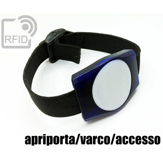 BR02C71 Braccialetti RFID ABS rettangolare apriporta-varco-accesso thumbnail