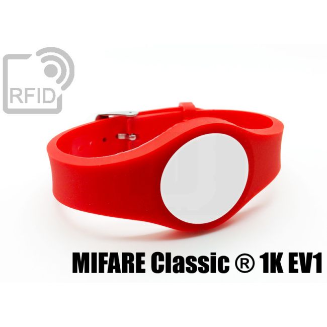 BR03C08 Braccialetti RFID regolabile Mifare Classic ® 1K Ev1 thumbnail