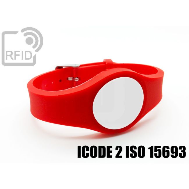 BR03C51 Braccialetti RFID regolabile ICode 2 iso 15693 thumbnail