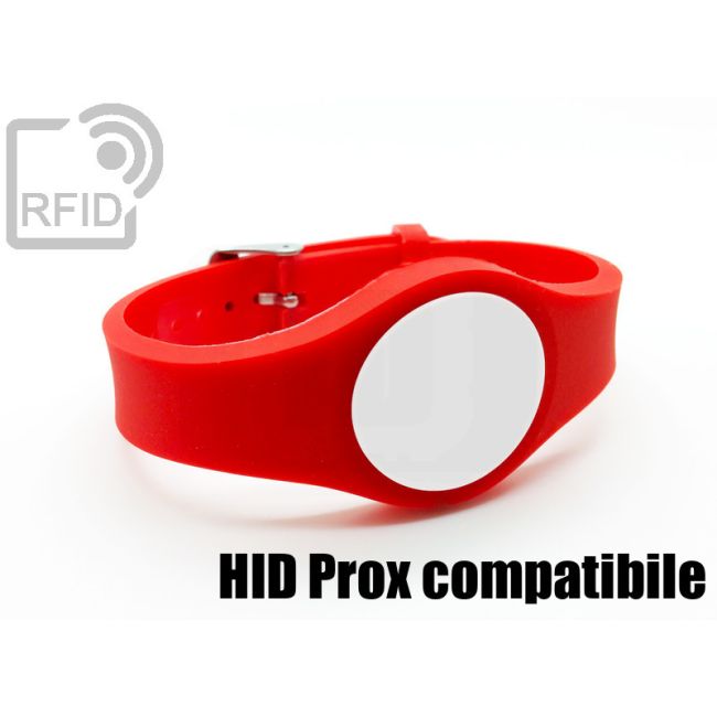 BR03C76 Braccialetti RFID regolabile HID Prox compatibile thumbnail