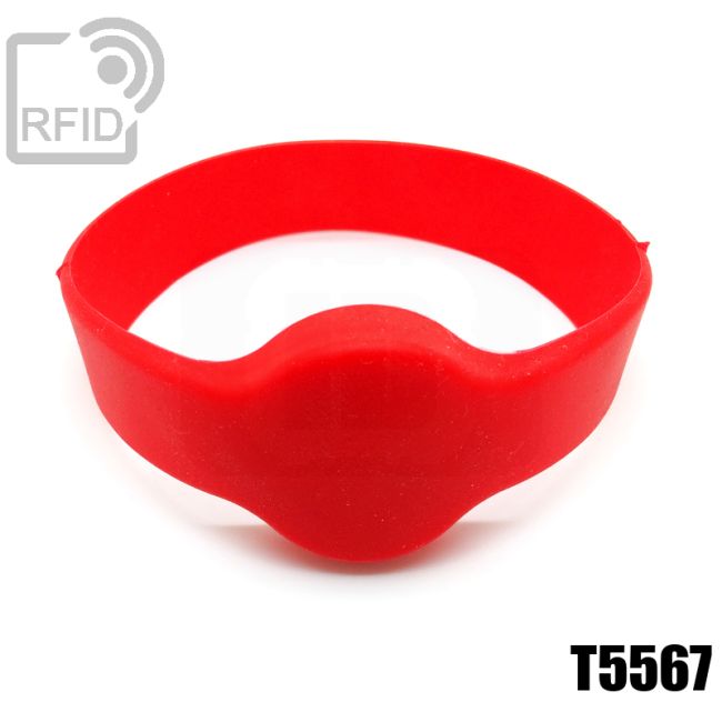 BR04C04 Bracciali RFID silicone tondo T5567 thumbnail