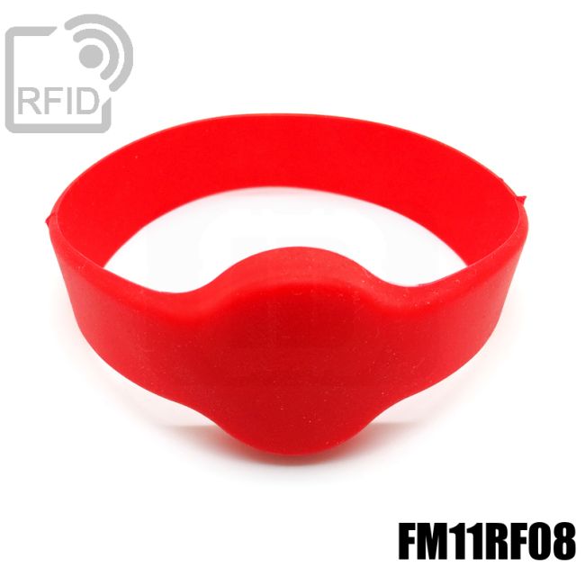 BR04C07 Bracciali RFID silicone tondo FM11RF08 thumbnail