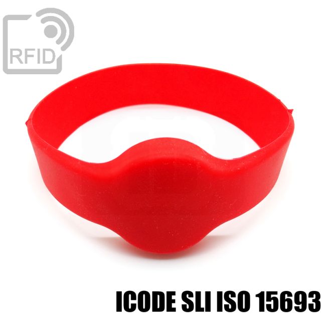 BR04C11 Bracciali RFID silicone tondo NFC ICode SLI iso 15693 thumbnail