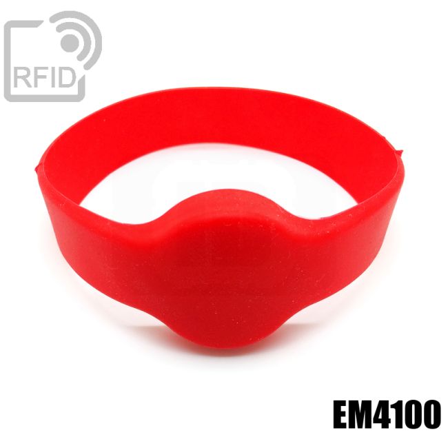 BR04C16 Bracciali RFID silicone tondo EM4100 thumbnail