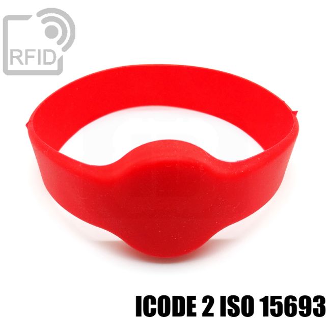 BR04C51 Bracciali RFID silicone tondo ICode 2 iso 15693 thumbnail