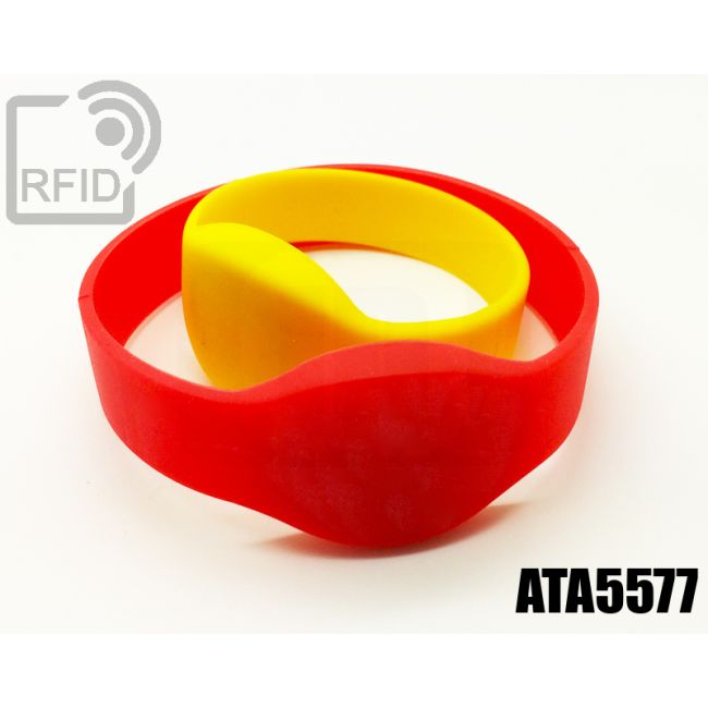 BR05C41 Braccialetti RFID silicone ovale ATA5577 thumbnail