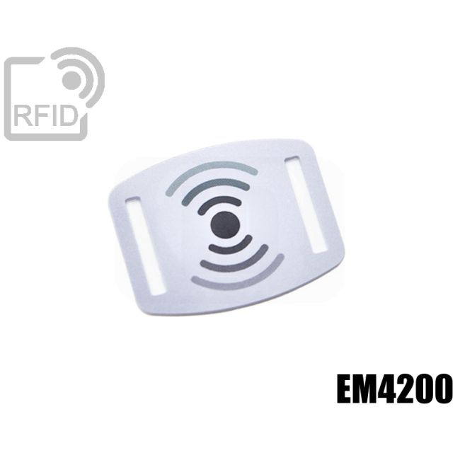 BR06C02 Slider RFID per braccialetti 15 mm EM4200 thumbnail