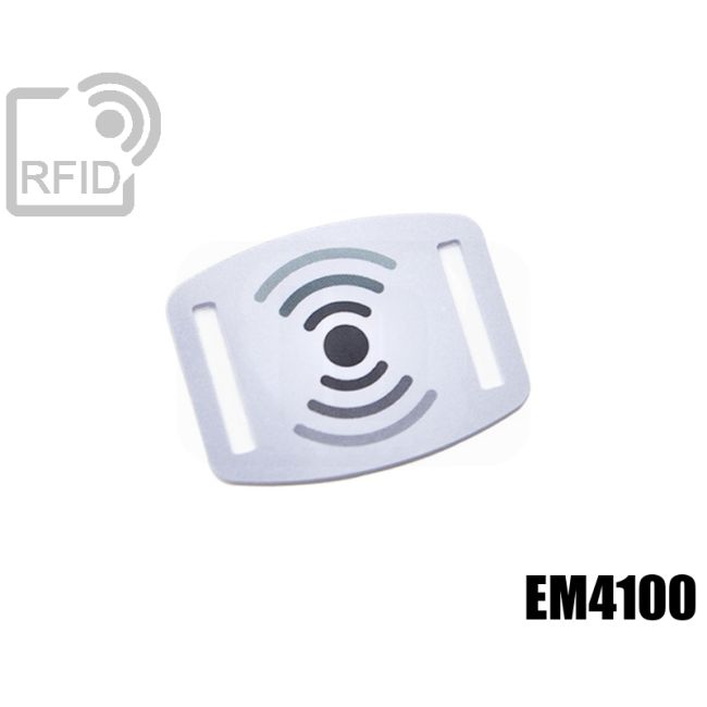 BR06C16 Slider RFID per braccialetti 15 mm EM4100 thumbnail