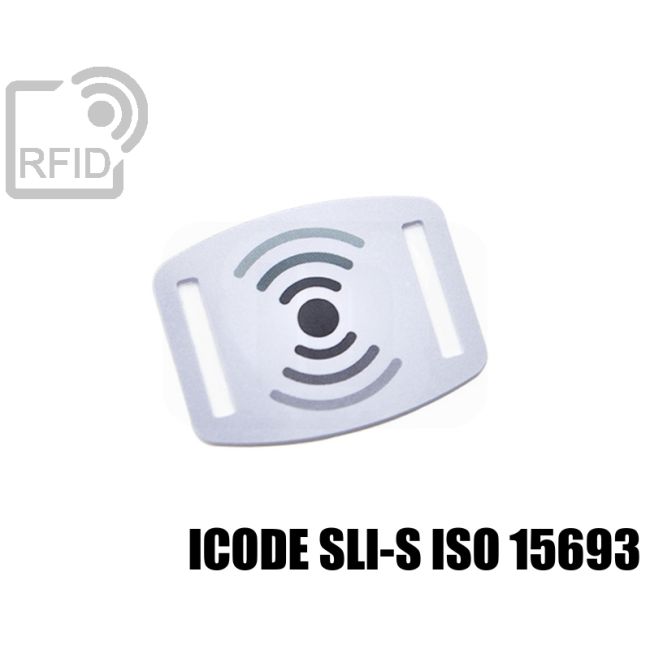 BR06C52 Slider RFID per braccialetti 15 mm ICode SLI-S iso 15693 thumbnail