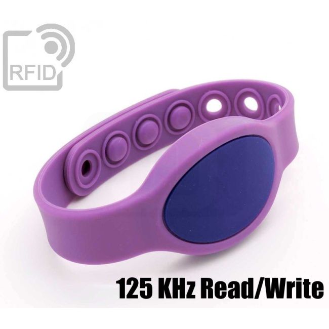 BR07C18 Braccialetti RFID clip silicone 125 KHz Read/Write thumbnail