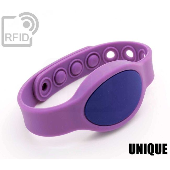 BR07C20 Braccialetti RFID clip silicone Unique thumbnail