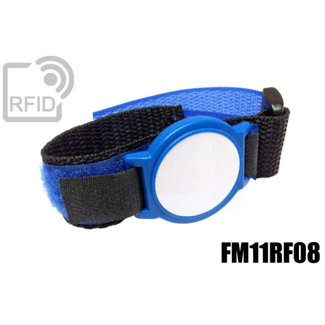 BR08C07 Braccialetti RFID ABS velcro FM11RF08 thumbnail