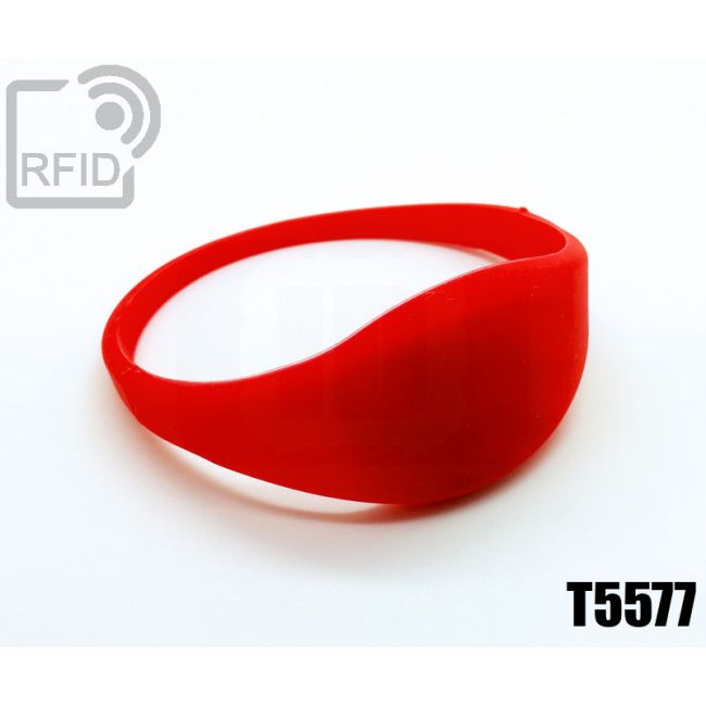 BR09C40 Braccialetti RFID silicone sottile T5577 thumbnail