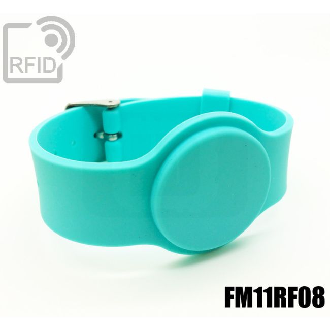 BR10C07 Braccialetti RFID silicone fibbia FM11RF08 thumbnail