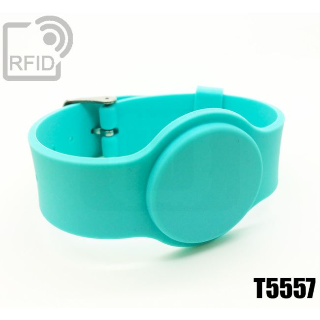 BR10C25 Braccialetti RFID silicone fibbia T5557 thumbnail