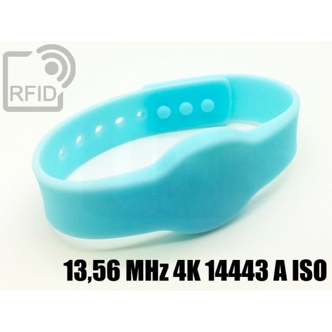 BR11C45 Braccialetti RFID silicone clip 13