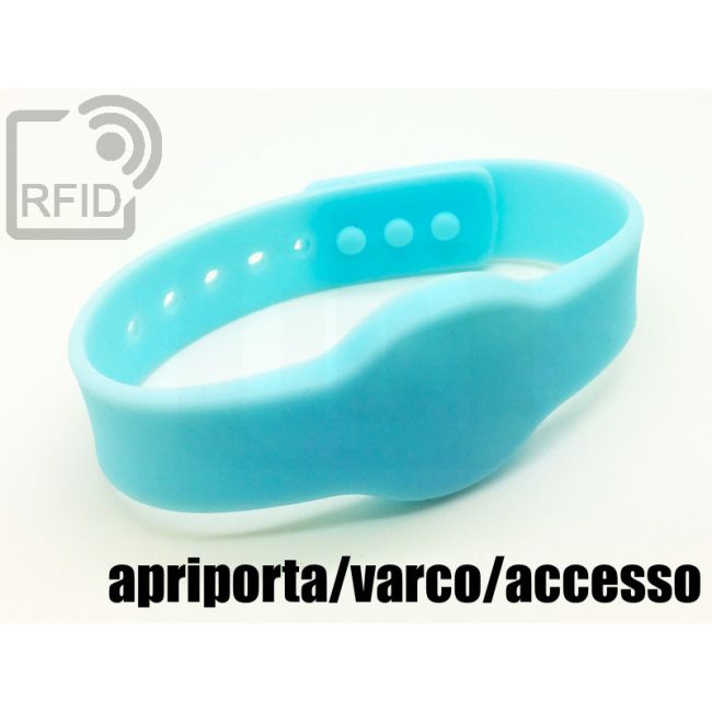 BR11C71 Braccialetti RFID silicone clip apriporta-varco-accesso thumbnail