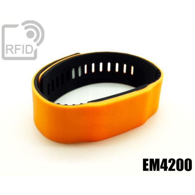 BR14C02 Braccialetti RFID silicone bicolore EM4200 thumbnail