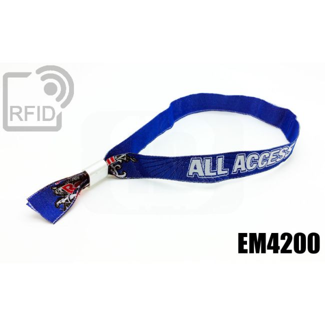 BR15C02 Braccialetti RFID in tessuto EM4200 thumbnail