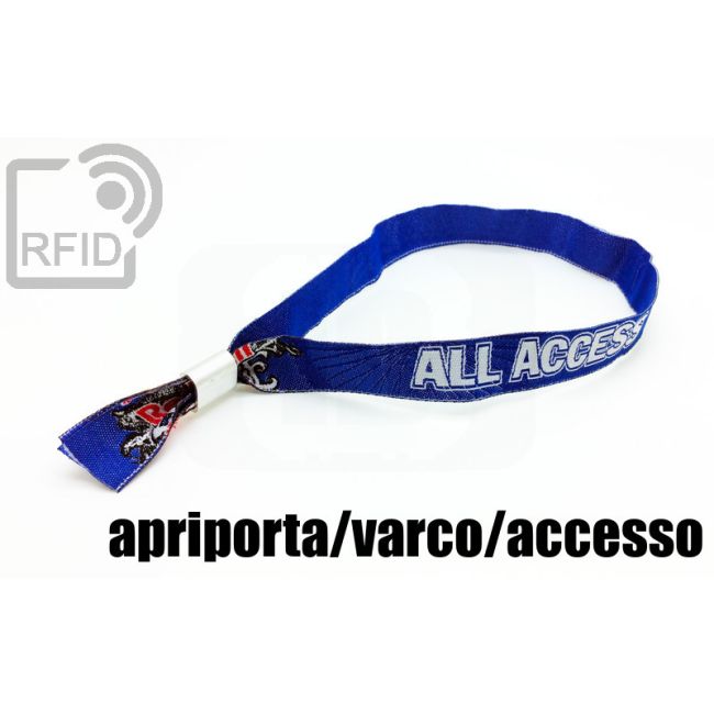 BR15C71 Braccialetti RFID in tessuto apriporta-varco-accesso thumbnail