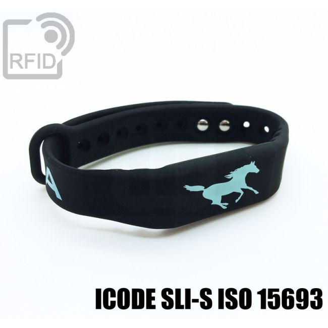 BR16C52 Braccialetti RFID silicone fitness ICode SLI-S iso 15693 thumbnail