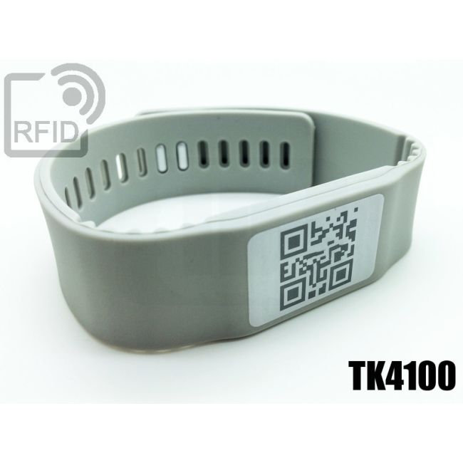 BR17C01 Braccialetti RFID silicone banda TK4100 thumbnail