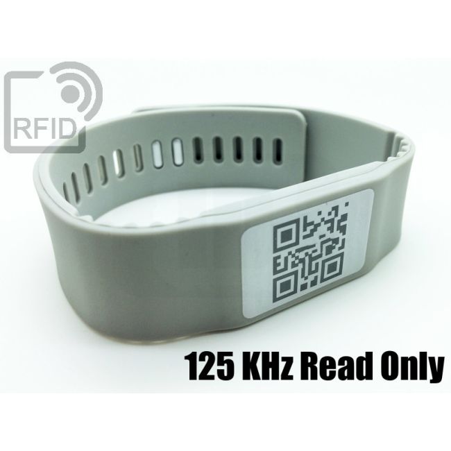 BR17C19 Braccialetti RFID silicone banda 125 KHz Read Only swatch