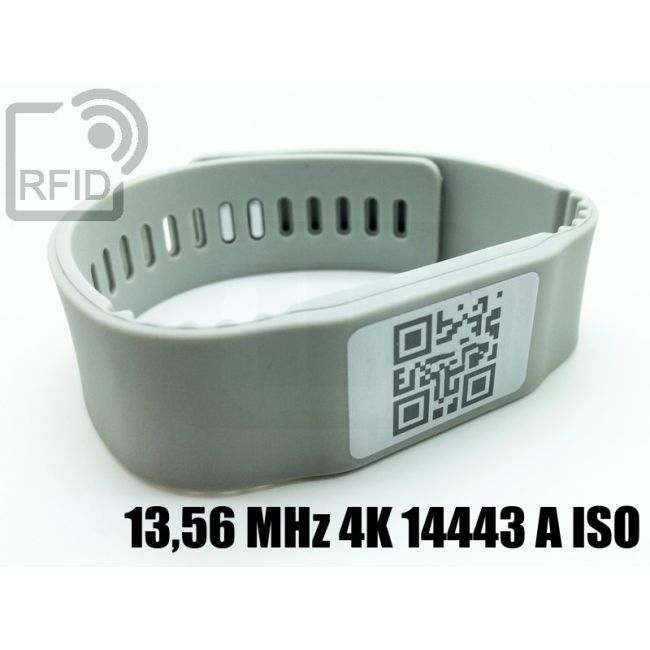 BR17C45 Braccialetti RFID silicone banda 13