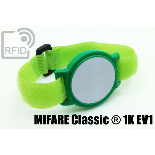 BR18C08 Braccialetti RFID ABS a strappo Mifare Classic ® 1K Ev1 thumbnail