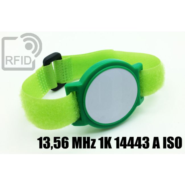 BR18C23 Braccialetti RFID ABS a strappo 13