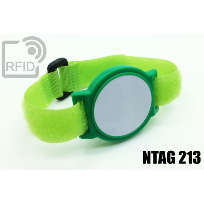 BR18C67 Braccialetti RFID ABS a strappo NFC ntag213 thumbnail