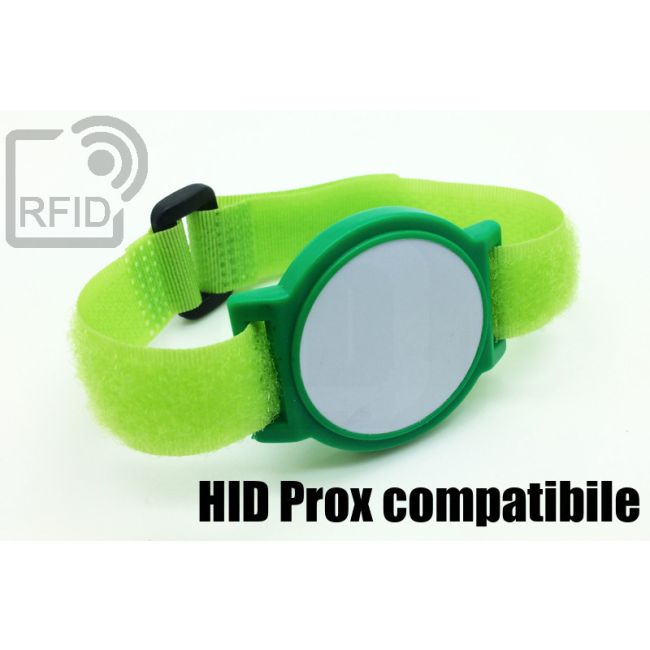 BR18C76 Braccialetti RFID ABS a strappo HID Prox compatibile thumbnail