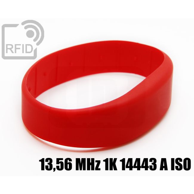 BR20C23 Braccialetti RFID silicone fascia 13