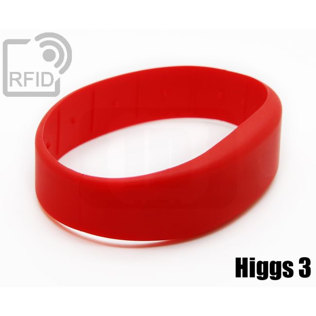 BR20C33 Braccialetti RFID silicone fascia Alien H3 Higgs 3 thumbnail