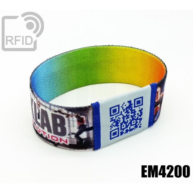 BR21C02 Braccialetti RFID elastico 25 mm EM4200 thumbnail