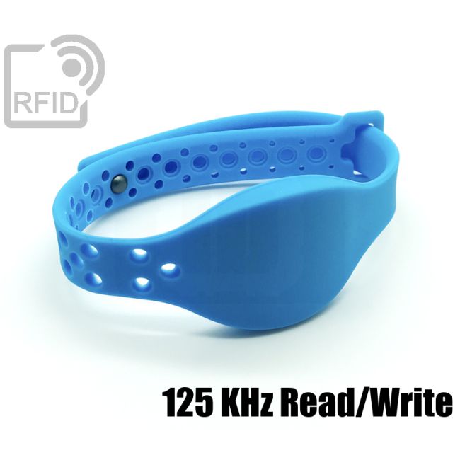 BR22C18 Braccialetti RFID silicone regolabile 125 KHz Read/Write swatch