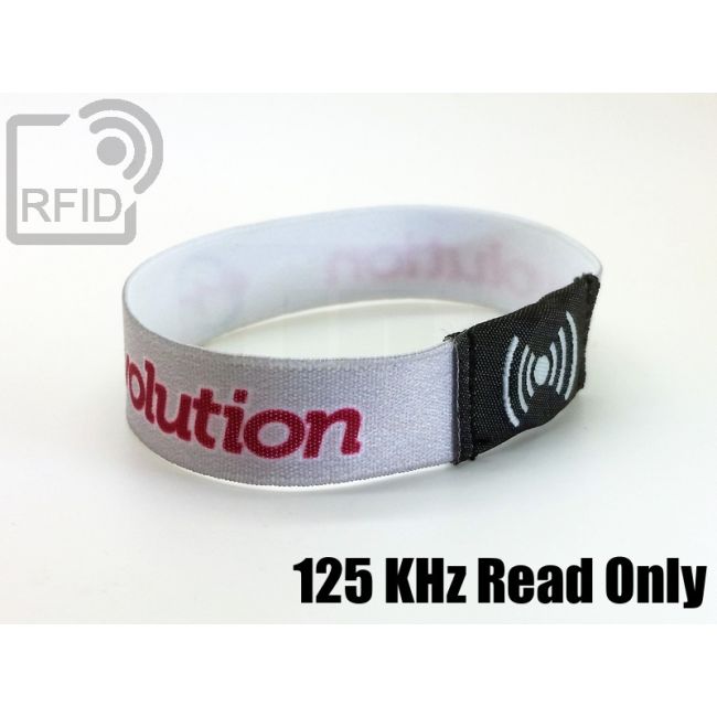 BR23C19 Braccialetti RFID elastico 15 mm 125 KHz Read Only swatch