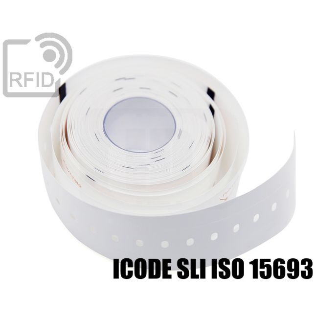 BR24C11 Braccialetti RFID stampa termica clip NFC ICode SLI iso 15693 thumbnail