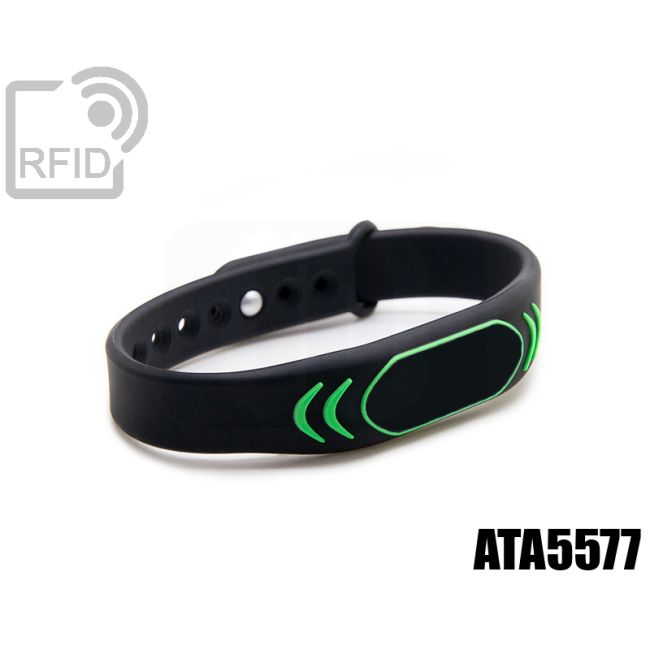 BR27C41 Braccialetti RFID silicone clip metallo ATA5577 swatch