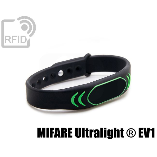 BR27C46 Braccialetti RFID silicone clip metallo NFC Mifare Ultralight ® EV1 swatch