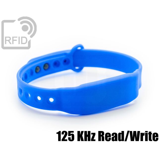 BR28C18 Braccialetti RFID silicone slim clip 125 KHz Read/Write swatch