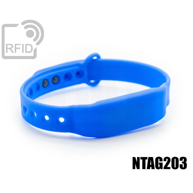 BR28C35 Braccialetti RFID silicone slim clip NFC Ntag203 swatch