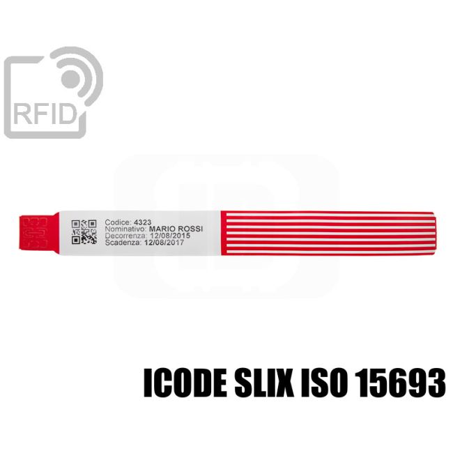 BR29C53 Bracciali ospedalieri RFID stampabili ICode SLIX iso 15693 thumbnail