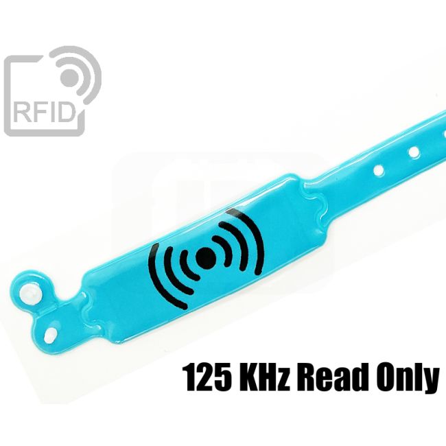 BR31C19 Braccialetti RFID vinile monouso impermeabili 125 KHz Read O thumbnail