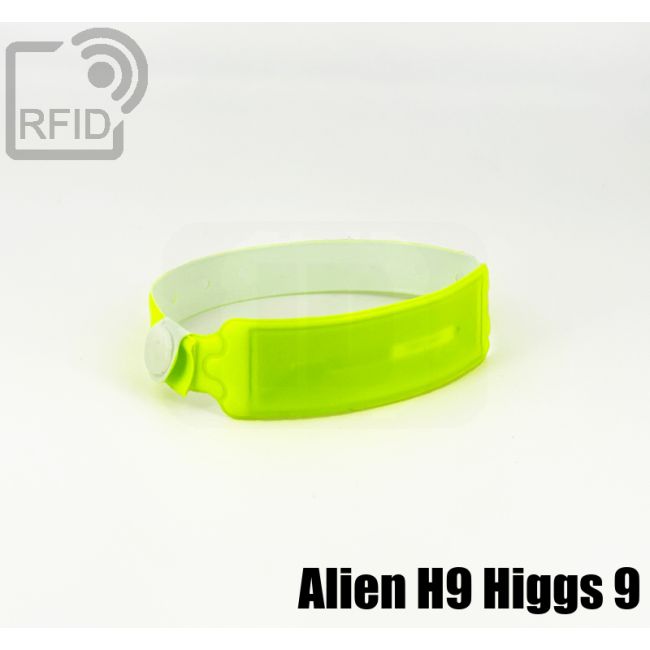 BR31C63 Braccialetti RFID monouso impermeabili Alien H9 Higgs 9 thumbnail